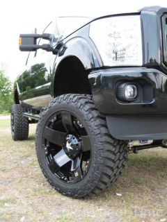 22 Black XD Rockstar Wheels Rims 35 Nitto Trail Grappler Chevy