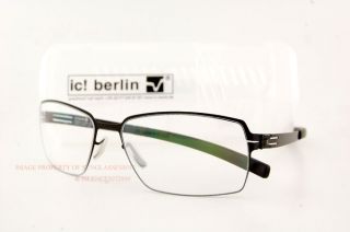 Brand New IC BERLIN Eyeglasses Frames Model chasseral Color black for