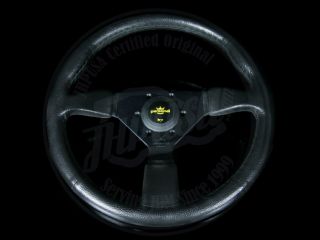 Personal Steering Wheel Polyurethane Grinta Leather JDM