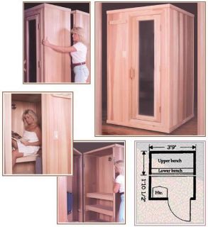 Pre Built Pre Wired and Fully Equipped Portable Sauna