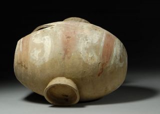 Han dynasty cocoon jar, dating to approximately 206 B.C. 220 A.D