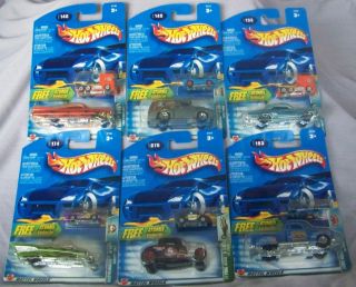 Hotwheels Collection New in Hang Cards Free Shipping