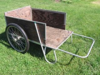 This is a brand new, never assembled Vermont Model 26 Garden Cart.