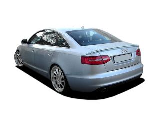 Audi A6 C6 Facelift Boot Spoiler 3 Pieces Part of Body Kit Bodykit PU