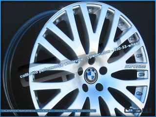 INCH BMW 730 740 750 760 7 SERIES HYPER SILVER WHEELS RIMS WITH TIRES