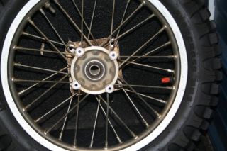 CRF150R CRF 150R Rear Wheel Hub Rim Spokes