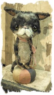 Antique Style★ PiTY KiTTY Vintage TiNY CAT ~ 1 DAY NO Reserve ★by
