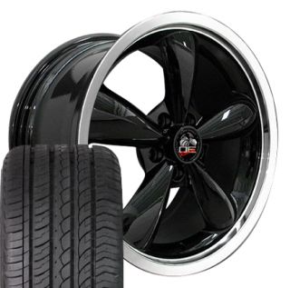 Bullitt Wheels and ZR Tires 18x9 Set of 4 Rims Fit Mustang® GT 05 up