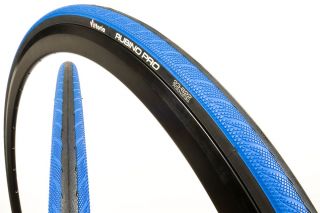 Vittoria Rubino Pro III Folding Bike Tire Blue 700x23