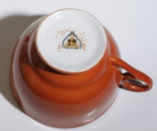Vintage Porcelain Decorative Tea Cup Saucer Chinese