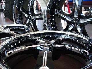 22 Mercedes Custom 3pc Wheels Tires s CL CLS 550 63 65