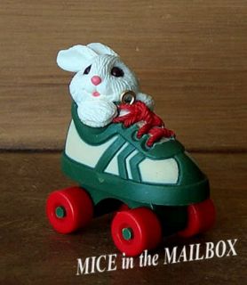Roller Skating Rabbit 1984 Hallmark Skater Bunny NoBox