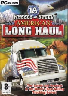 New 18 Wheels of Steel American Long Haul for PC SEALED New