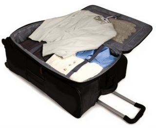 New Black 29 Samsonite Suitcase Luggage Spinner Wheels