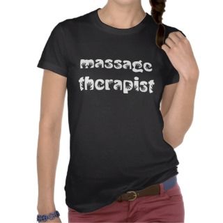Massage Therapist Hands Dark T Shirt