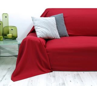 Tagesdecke Decke Decken Plaid Überwurf Sofaüberwurf rot 210x280cm