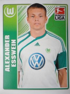 Topps 416 Alexander Esswein VfL Wolfsburg BL 2009/10