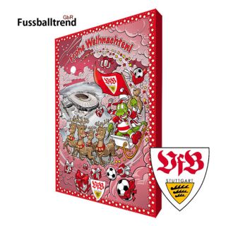 VfB STUTTGART Adventskalender / Kalender 2011 gefüllt mit Alpenmilch