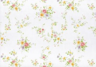 Petite Fleur 2014   294803 Rasch Textil Tapeten Neu Floral Weiß Grün