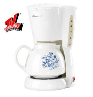 Coffee Maxx Keramik Plus Zwiebeldesign 1 Ltr Kaffeemaschine 1200 Watt