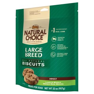 NATURAL CHOICE All Natural Large Breed Adult Dog Biscuits   Dog