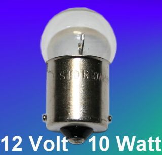 Glühlampe Glühbirne Birnchen 12 Volt 10 Watt BA 15S 12V 10W