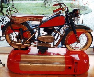 INDIAN BIG CHIEF 1947 50s (Harley Davidson fl fx wl knucklehead