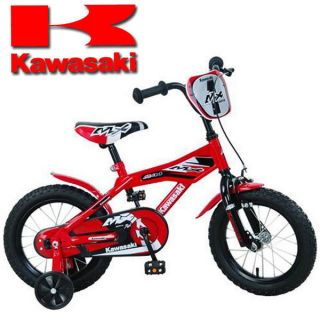 Fahrrad KAWASAKI 14 MX Comp Rot Kinder Fahrrad Rad Kinderfahrrad