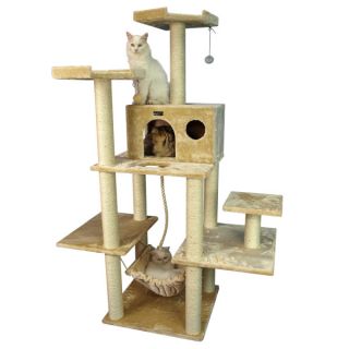 Armarkat Cat Tree Pet Furniture Condo   53x22x72
