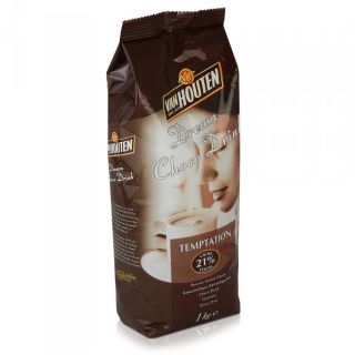 09 EUR/kg) 5x Van Houten Temptation Kakao (21%) 1kg
