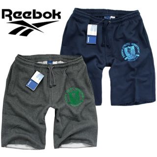 Reebok LF SHIELD Sweat Shorts Herren [XS XL] navy/grau RBK Bermuda