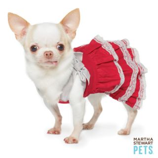 Martha Stewart Pets™ Red Layered Dog Dress