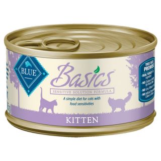 BLUE Basics Sensitive Solution Kitten Food   Food   Cat