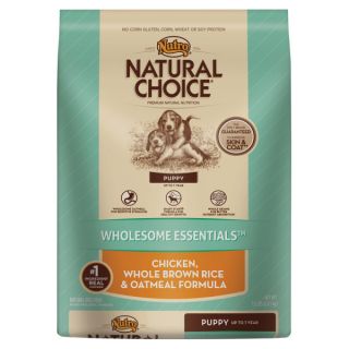 Nutro Natural Choice Puppy Chicken, Whole Brown Rice & Oatmeal Formula Dog Food   Food   Dog