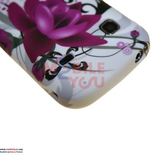 Samsung Galaxy Gio S5660 Schutzhülle Cover Blumenmuster