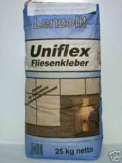 Uniflex Fliesenkleber 25 kg Flexkleber Flexmörtel EN 12004 C 2 TE S1