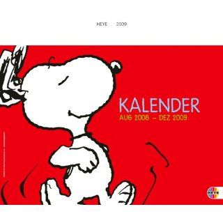 Snoopy Schülerwandkalender 2008/2009: Charles M. Schulz
