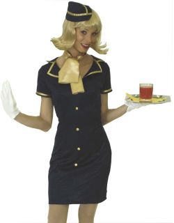 Stewardess Kostüm Uniform Gr. 34 36 38 40 42 44 46