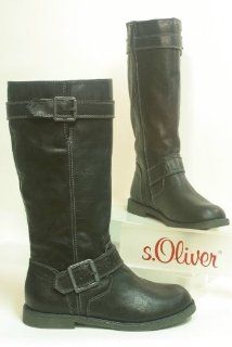 Oliver Stiefel schwarz Schuhe & Handtaschen