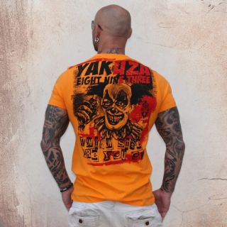 EINZELSTUCK Yakuza T Shirt TS 7 bright marigold Groesse L Einzelstueck