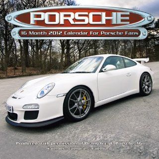 Kalender 2012 Porsche Avonside Publishing Englische