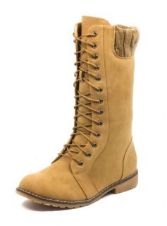 Boots Gr.36 41 Damen Schnürschuhe Schuhe Stiefeletten Schnüre