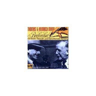 Thomas & Heinrich Mann Briefwechsel, 2 Audio CDs: Thomas