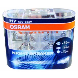Osram 64210 NBR HCB H7 NIGHTBREAKER +90% Duo Pack Auto