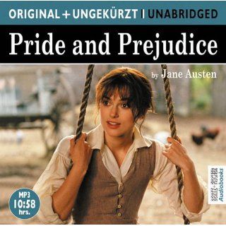 Pride and Prejudice / Stolz und Vorurteil. MP3 CD. Die englische