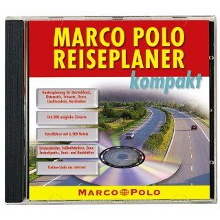Marco Polo Reiseplaner kompakt, 1 CD ROM Routenplanung für