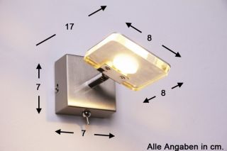 LED Wandstrahler Design Lampe Wandspot Wandlampe Wandleuchte Flurlampe
