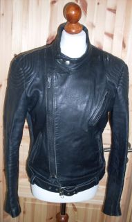 BELMO design leather jacket 80 s Motorrad Lederjacke moto cuir Gr 52