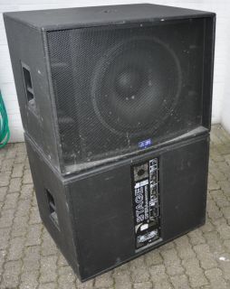 Stk. DB Stage Opera 61.18 Active Subwoofer Boxen 2x 600W RMS