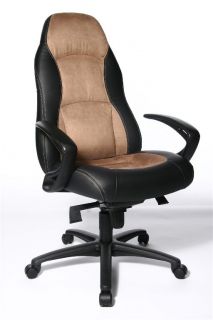 Topstar Chefsessel Speed Chair braun   schwarz mit Arml